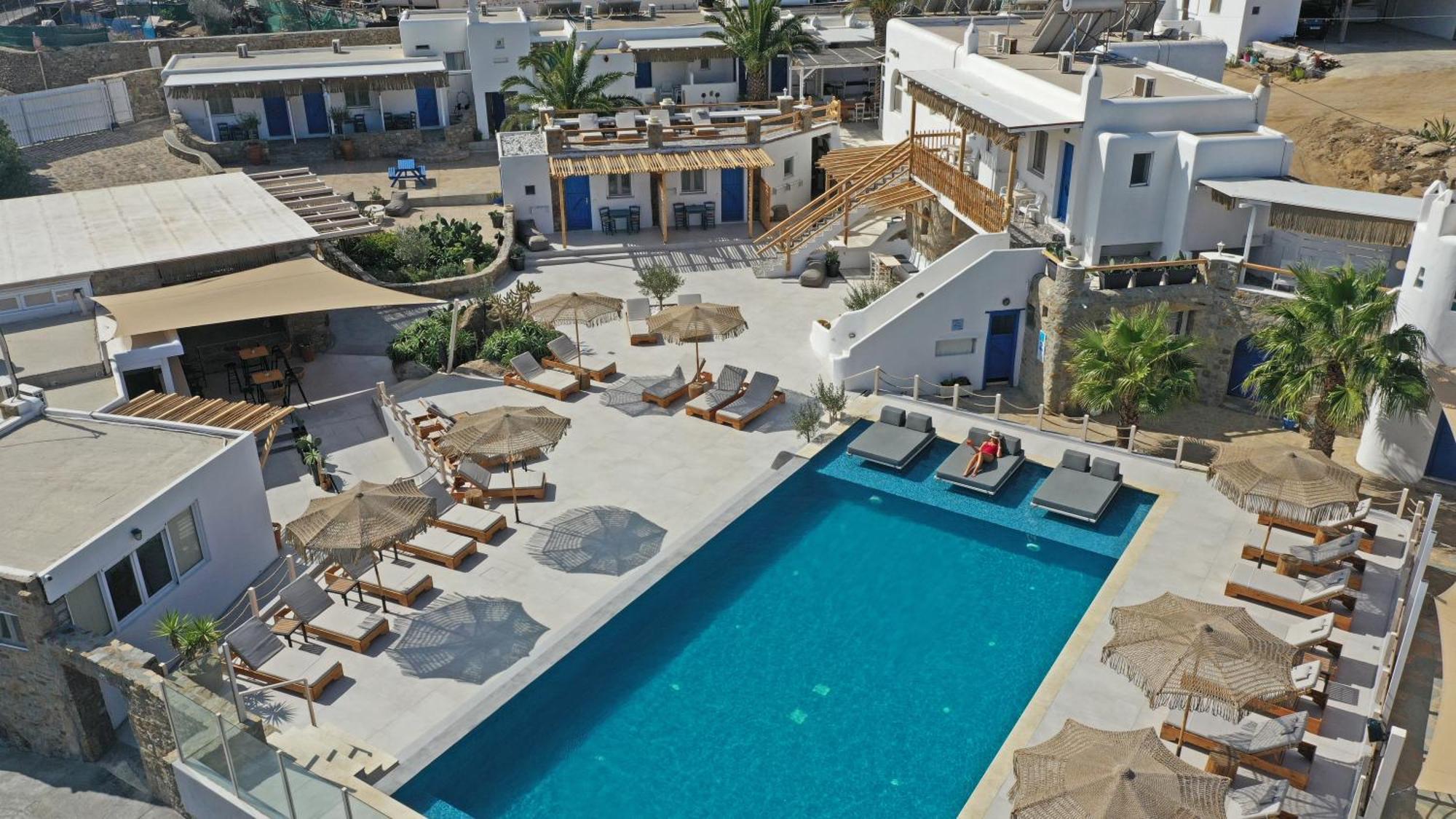 Aparthotel Alexandros Mykonos Klouvas Esterno foto