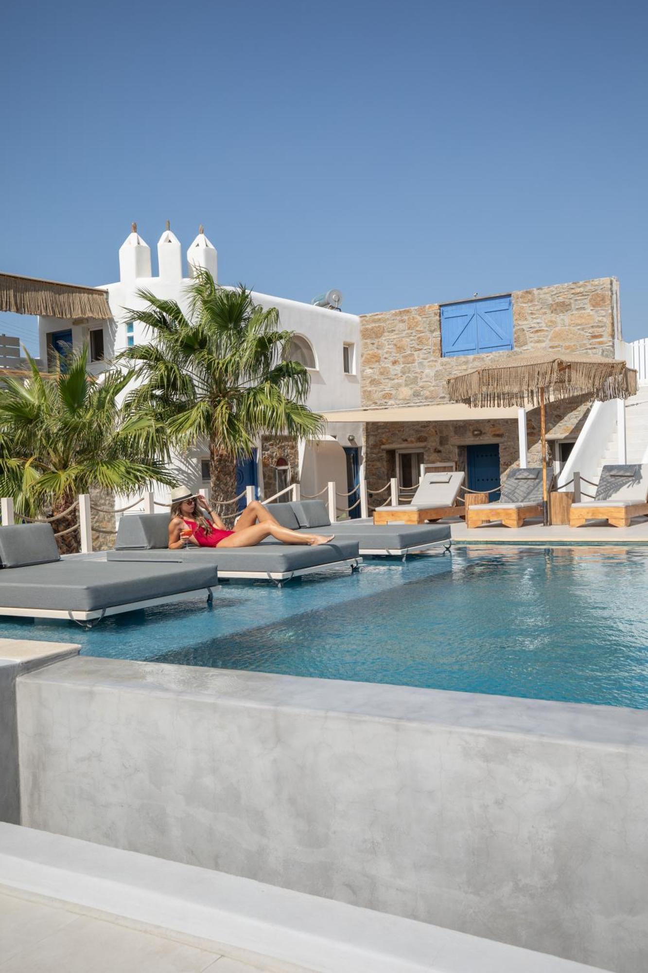 Aparthotel Alexandros Mykonos Klouvas Esterno foto