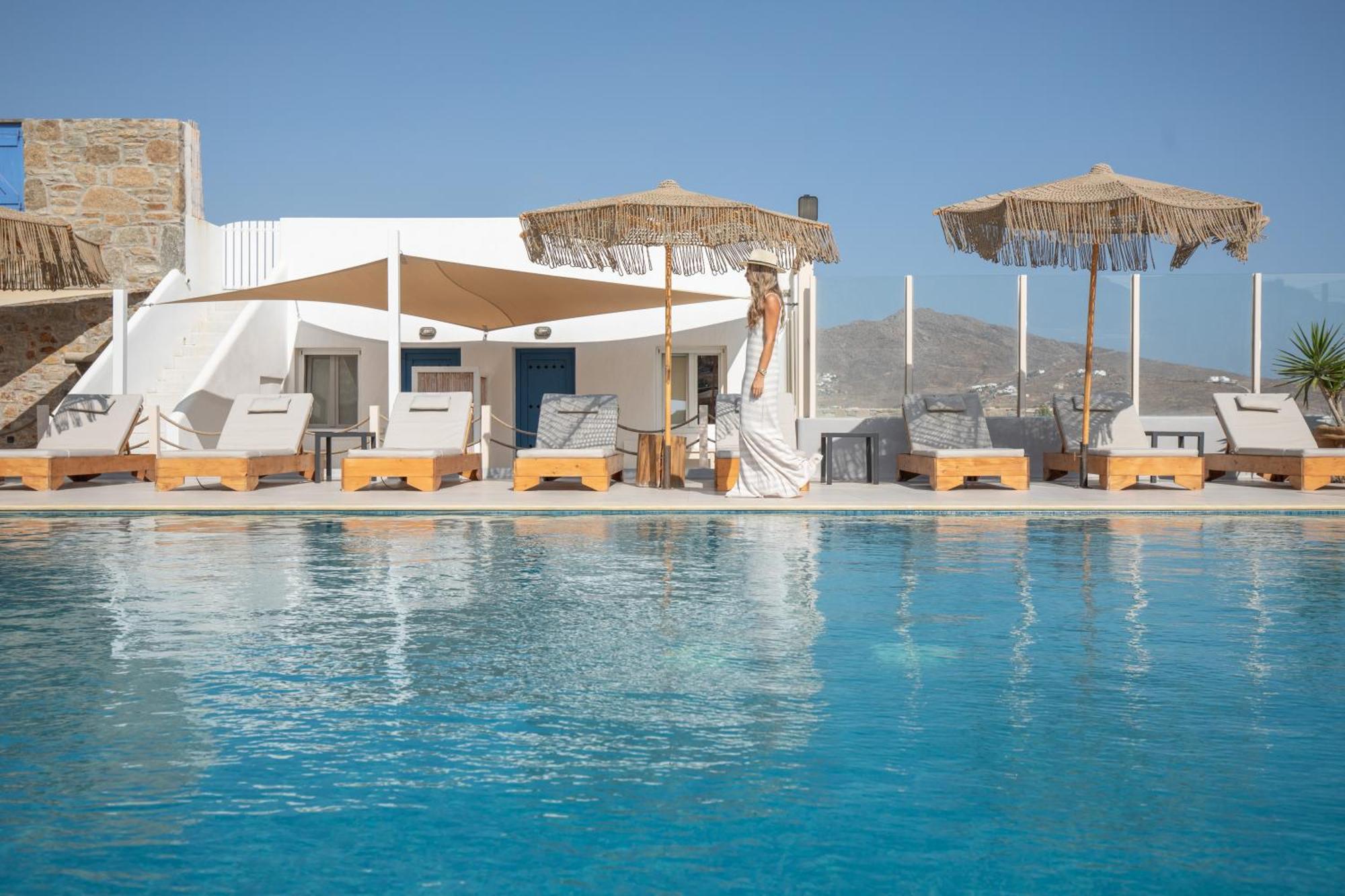 Aparthotel Alexandros Mykonos Klouvas Esterno foto