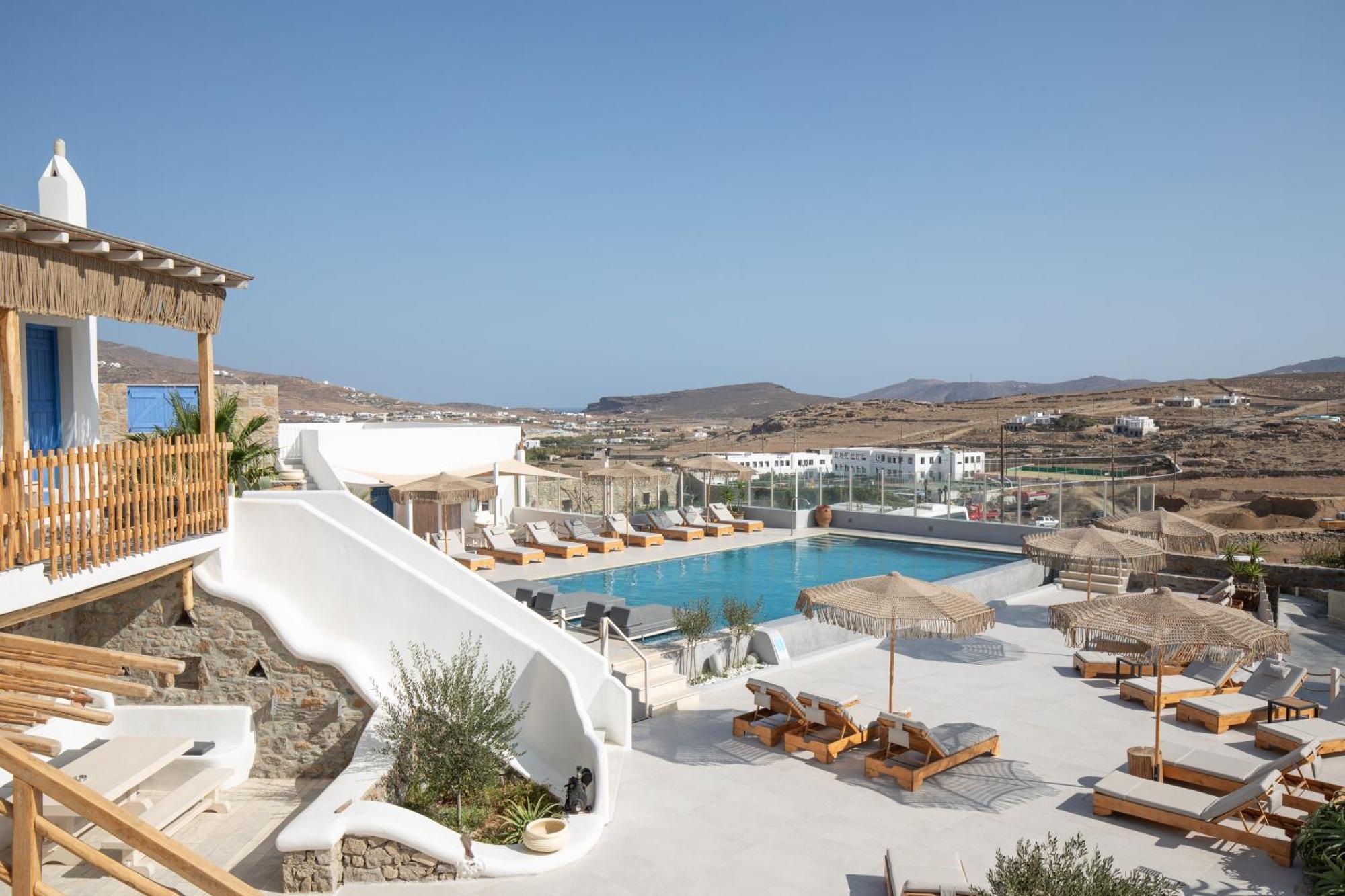 Aparthotel Alexandros Mykonos Klouvas Esterno foto